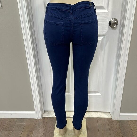 JOIE SKINNY MID-RISE DARK BLUE - Picture 2 of 10